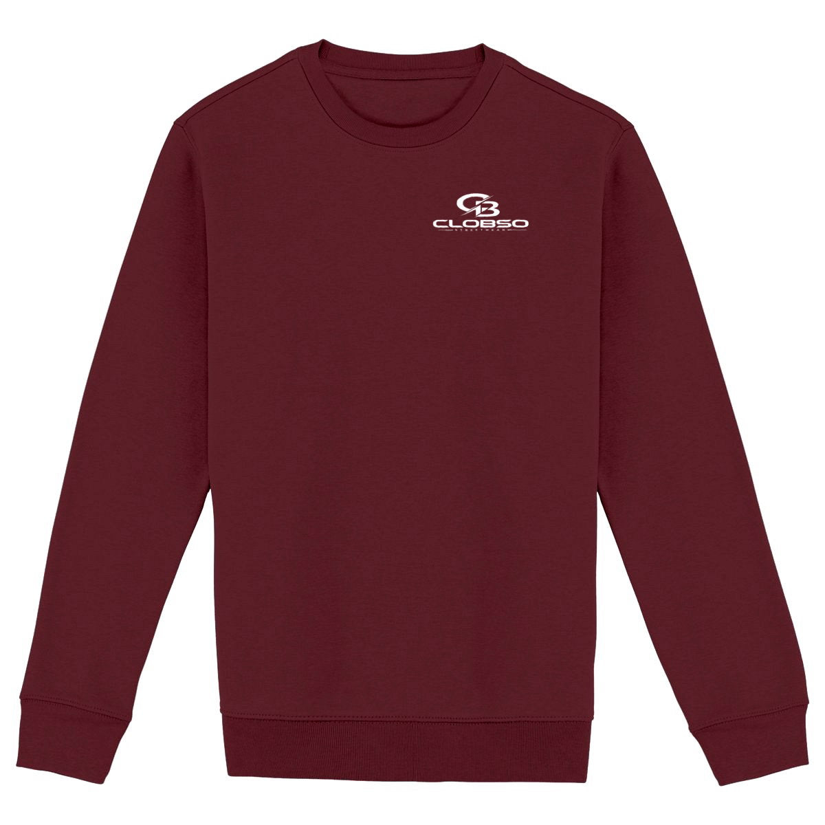 Sweat Premium CLOBSO - face_bordeaux